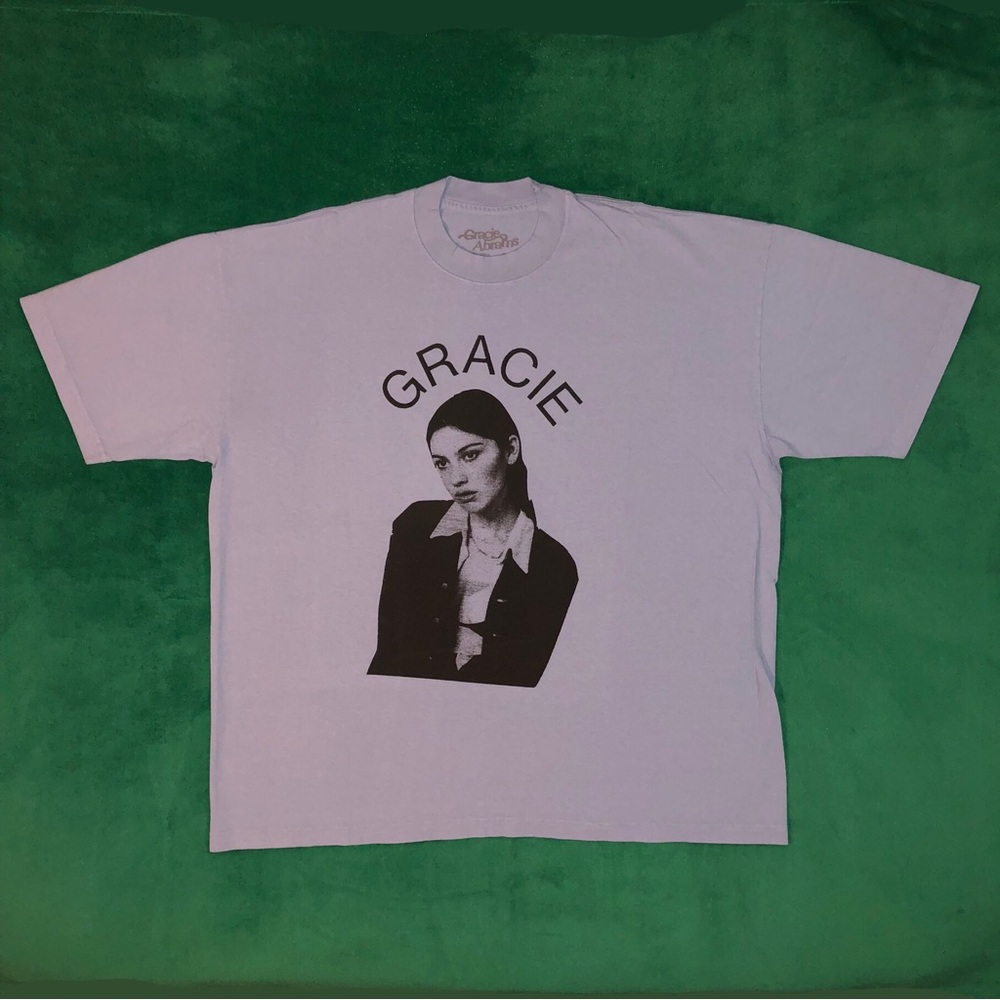 Gracie Abrams Portrait Blue 2022 Tour Shirt